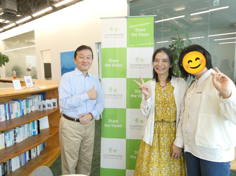 9/19　アクティブファンド会社の【コモンズ投信】へ行ってきました＼(^o^)／