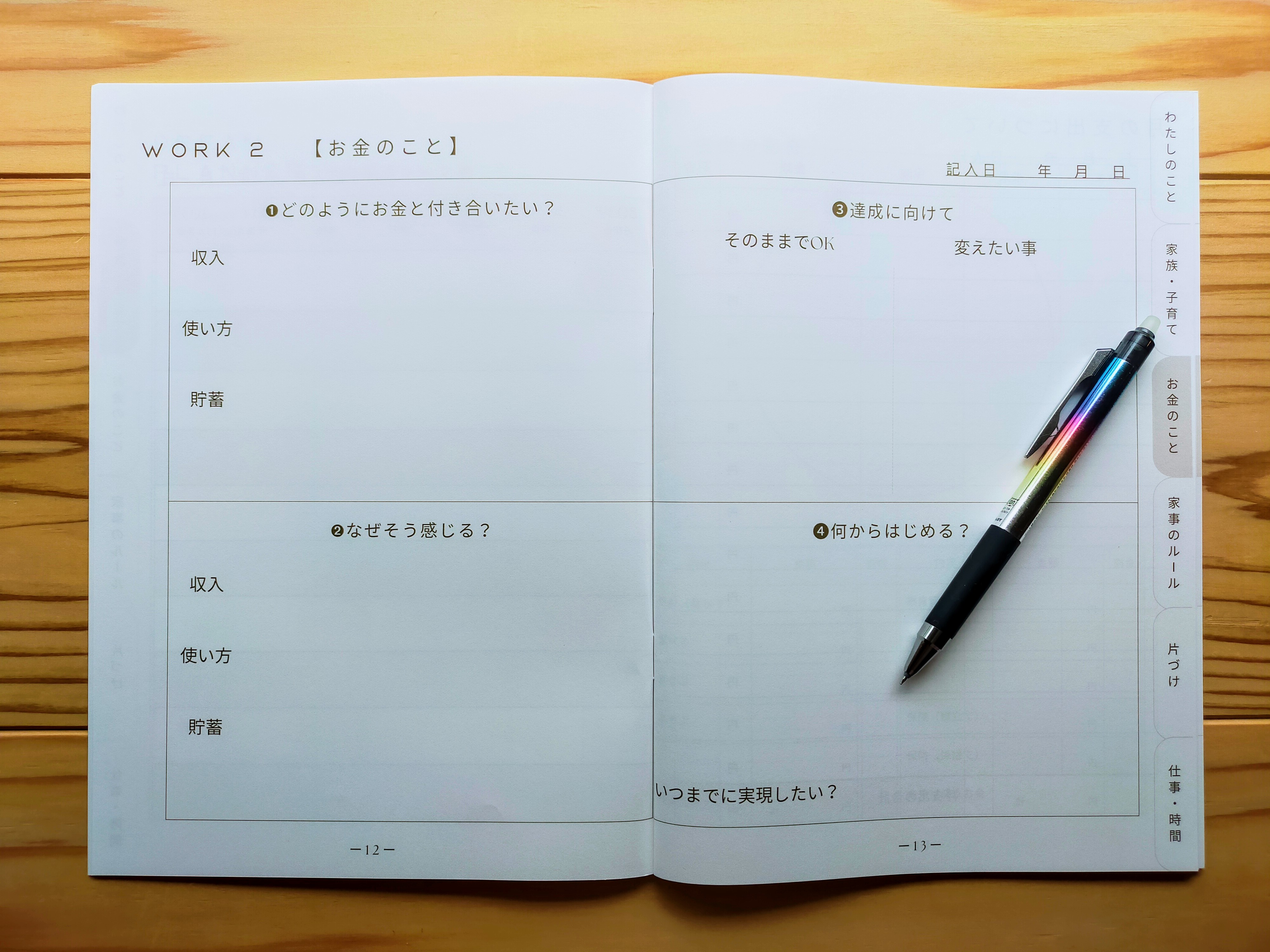 WORK３【お金のこと】